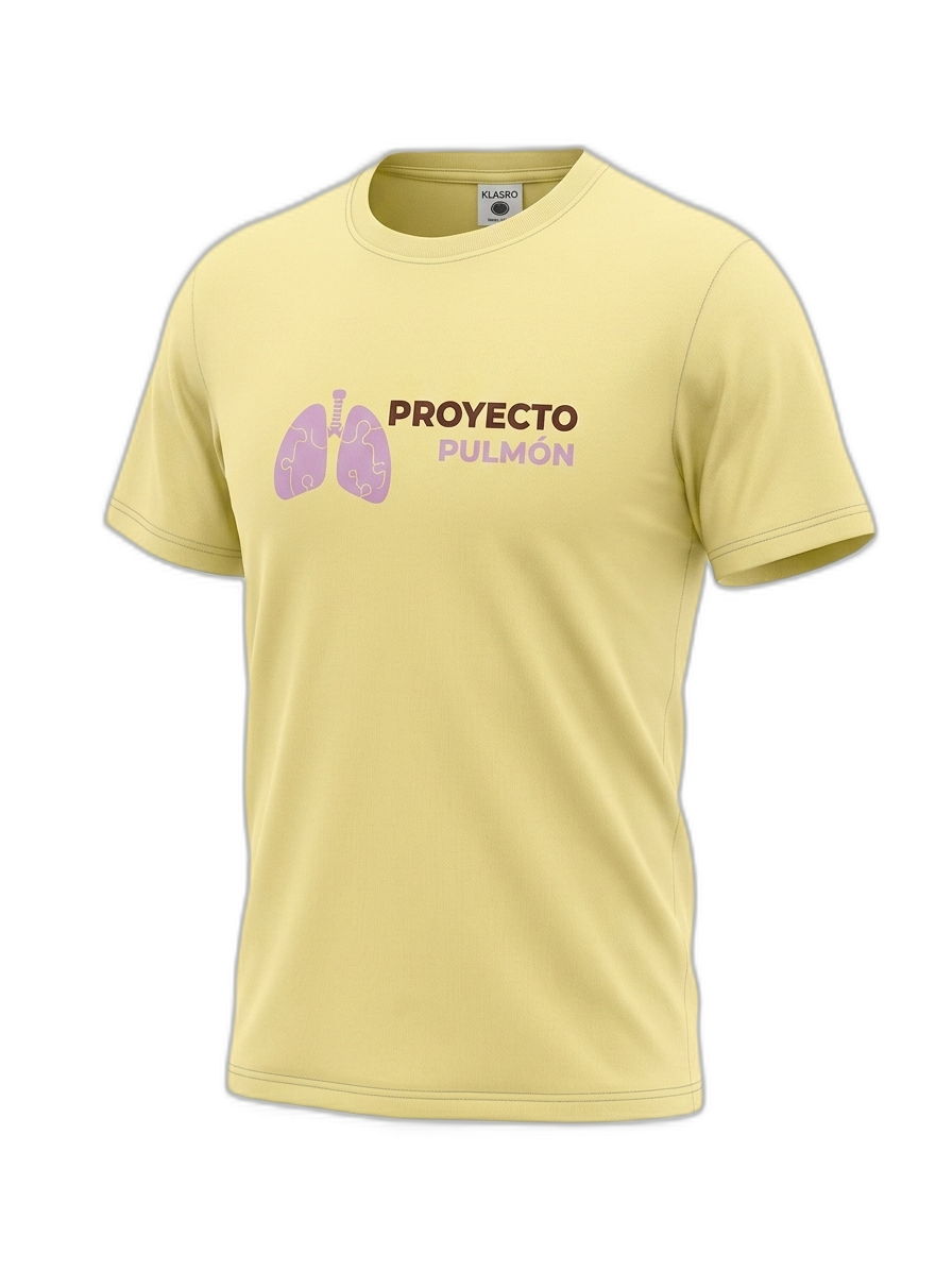 Franela Deportiva Amarilla Pastel Unisex