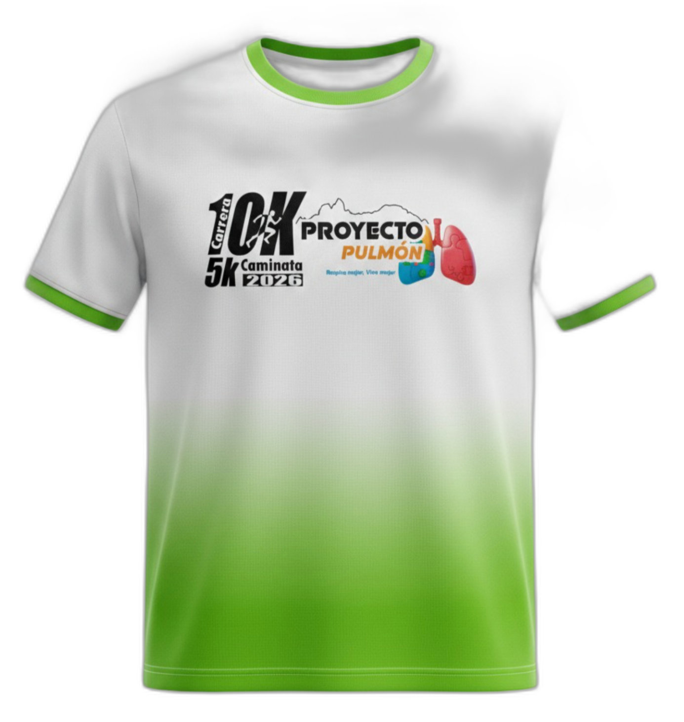 Franela Oficial Carrera 10K y Caminata 5K 2026